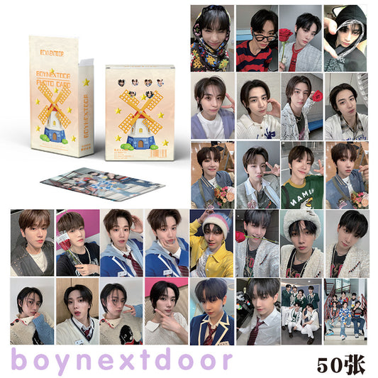 BOYNEXTDOOR | Selca Photo Card Sets (1 Box = 50 Cards! 🫶)