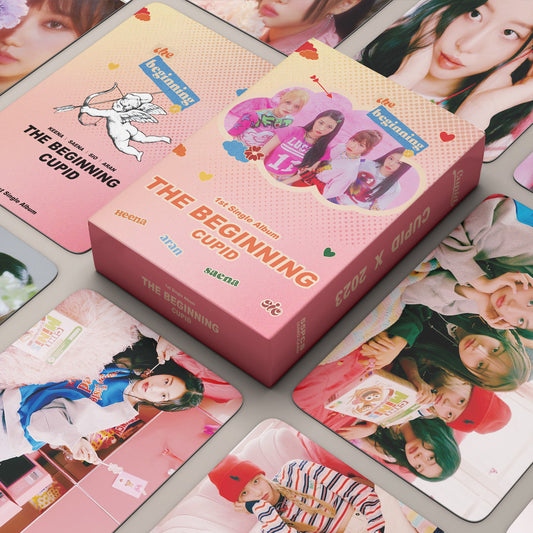 FIFTY FIFTY | The Beginning : Cupid Photo Card Sets (1 Box = 55 Cards! 🫶)