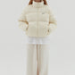 O!Oi Korea - Signature Puffer Jacket (Ivory) - Rosé K-Shop