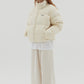 O!Oi Korea - Signature Puffer Jacket (Ivory) - Rosé K-Shop