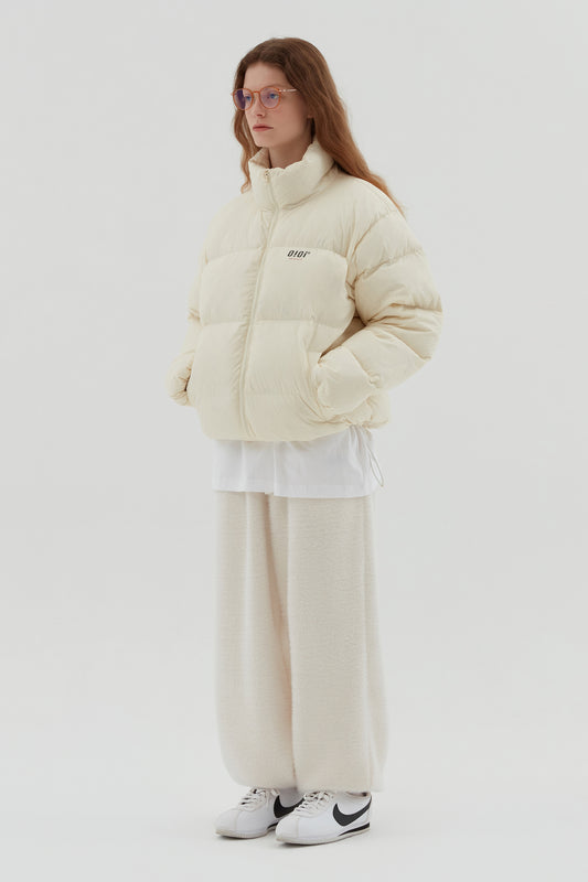 O!Oi Korea - Signature Puffer Jacket (Ivory) - Rosé K-Shop