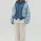 O!Oi Korea - Signature Puffer Jacket (Sky Blue) - Rosé K-Shop