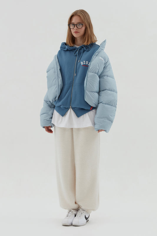 O!Oi Korea - Signature Puffer Jacket (Sky Blue) - Rosé K-Shop