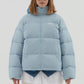 O!Oi Korea - Signature Puffer Jacket (Sky Blue) - Rosé K-Shop