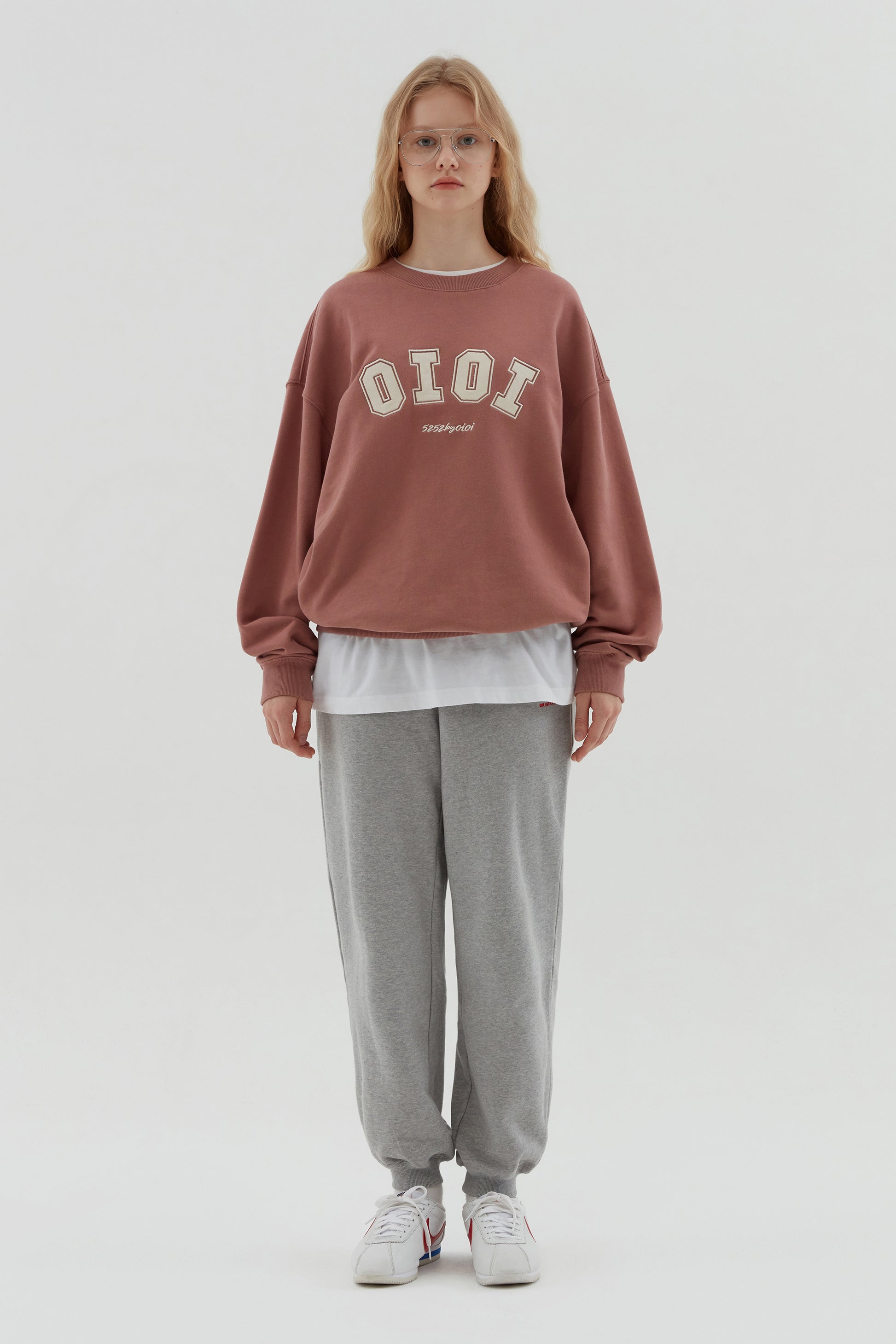 O!Oi Korea - Signature Sweatshirts - Rosé K-Shop