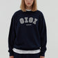 O!Oi Korea - Signature Sweatshirts - Navy / S - Rosé K-Shop