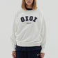 O!Oi Korea - Signature Sweatshirts - White / S - Rosé K-Shop
