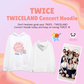 TWICE - TWICELAND Concert Hoodie | Nayeon, Jeongyeon, Momo, Sana, Jihyo, Mina, Dahyun, Chaeyoung, and Tzuyu Ver.