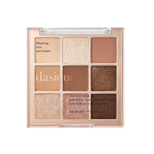 dasique Shadow Palette 9 Colors 7g #01 Sugar Brownie