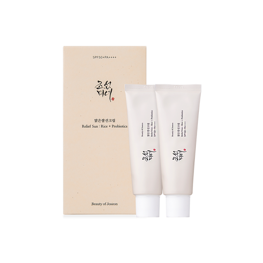 Beauty of Joseon | Relief Sun: Rice + Probiotics (SPF50+ PA++++) Double Pack 50ml X 2ea